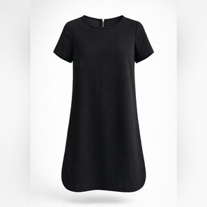 Mittoshop Classic Black Mini Dress